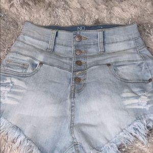 jean shorts
